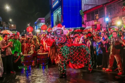 Warga Kota  Bogor Antusias Padati Jalan Suryakencana Saksikan Perayaan Cap Go Meh