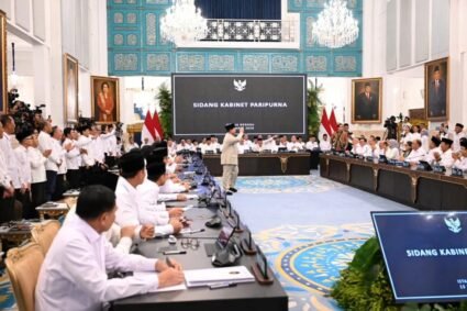 Pimpin Sidang Kabinet Paripurna, Presiden Prabowo Bahas Kesiapan Hadapi Idul Fitri dan Toleransi Beragama