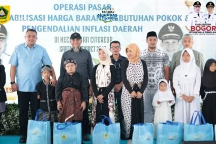 Kendalikan Harga Kebutuhan Pokok, Bupati Bogor Gelar Bazar Ramadan