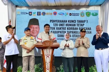 Sebanyak 120 Korban Bencana Hidrometeorologi Menerima Hunian Tetap dari Pemerintah