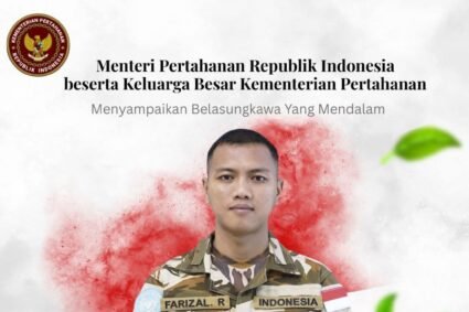 Indonesia Kecam Insiden yang Tewaskan Praka Farizal Romadhon di Libanon Selatan