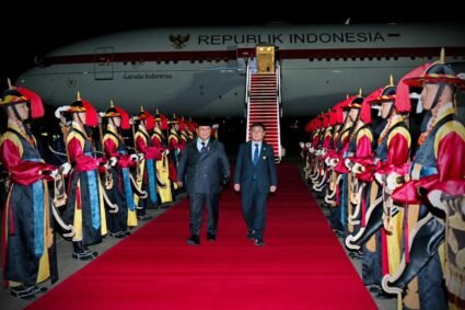 Presiden Prabowo Tiba di Seoul, Korea Selatan