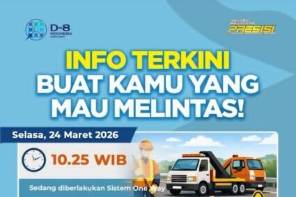 Polri Terapkan Rekayasa Lalulintas Arus Balik Lebaran 24  Maret 2026