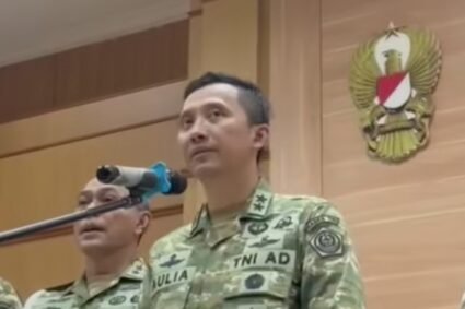 Kabais Letjen TNI Yudi Abrimantyo Serahkan Jabatan