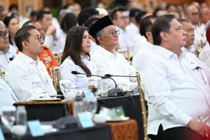 Menkeo Perekonomian Airlangga Hartarto Sebut Rapat Kerja  Kabinet Jadi Forum Evaluasi