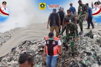 Kebakaran TPA Galuga Bukan Berasal Dari Timbunan Sampah Aktif