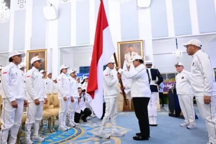 Presiden Prabowo Lepas Kontingen Indonesia Menuju Asian Games XX Aichi-Nagoya 2026