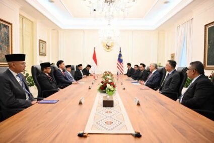 Terima Kunjungan Wakil PM Malaysia, Wapres Dorong Percepatan Kerja Sama Ekosistem Halal, Pembangunan Desa, hingga Pelindungan PMI