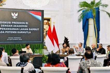 Presiden Prabowo Undang  Akademisi Bahas Pengelolaan Lahan Gambut dan Potensi Kebakaran