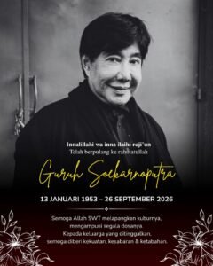 Ucapan belasungkawa untuk Guruh Soekarnoputra (foto akun fb Guntur Romli).